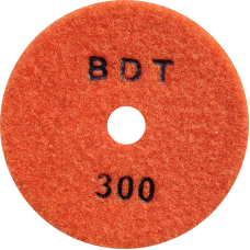 АГШК - алмазные гибкие шлифовальные круги "BDT" d100 P300