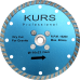 Алмазный диск по граниту "турбо blue" d180