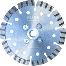 Алмазный диск по армированному бетону d125 "турбо-лазер" KURS